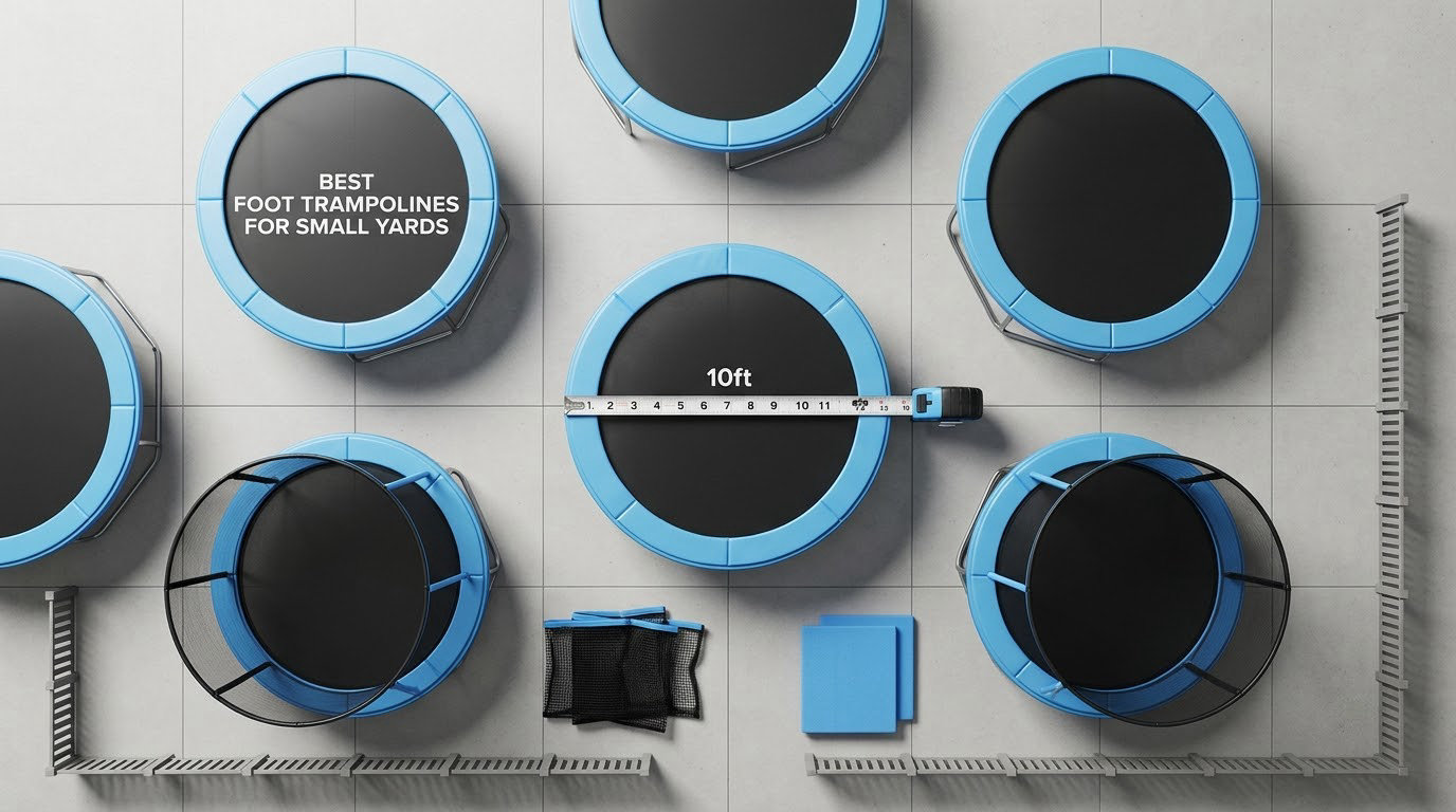best 10 foot trampolines for small yards