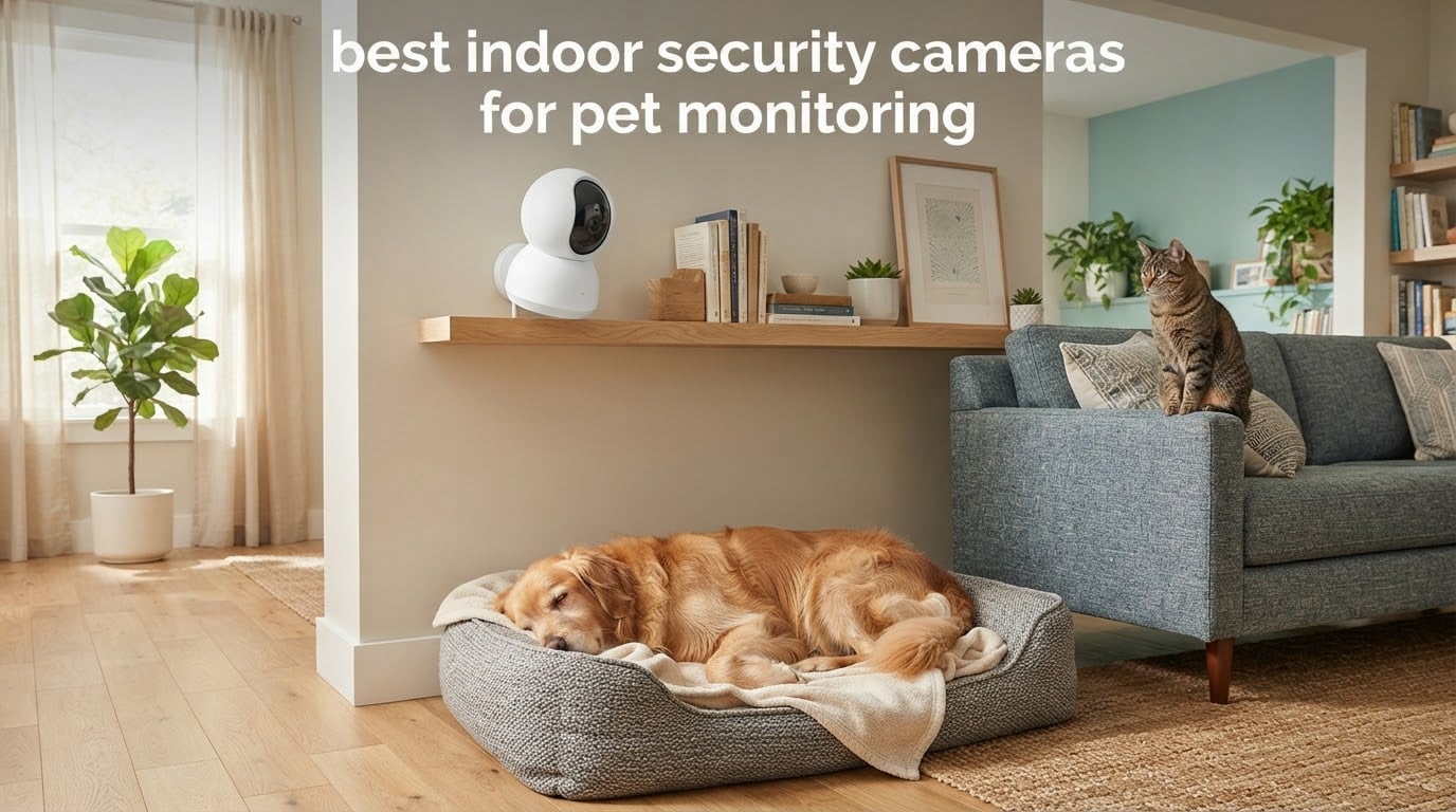 best indoor security cameras for pet monitoring