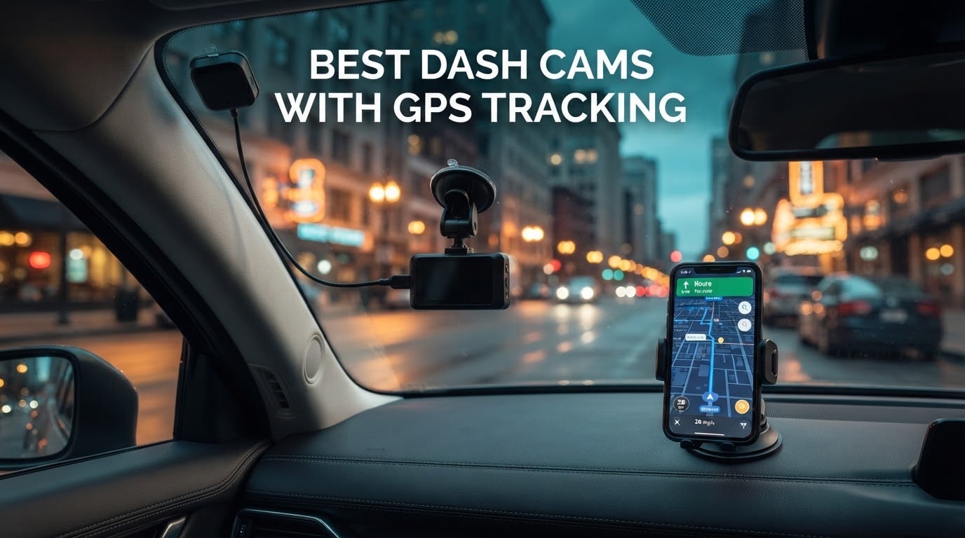 best dash cams with gps tracking