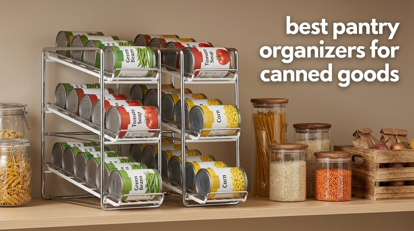 best pantry organizers for canned goods