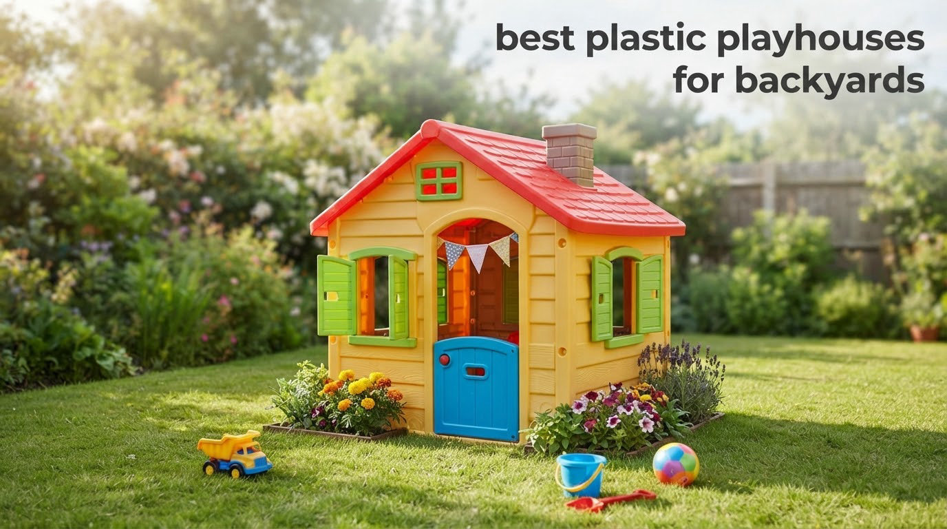 best plastic playhouses for backyards
