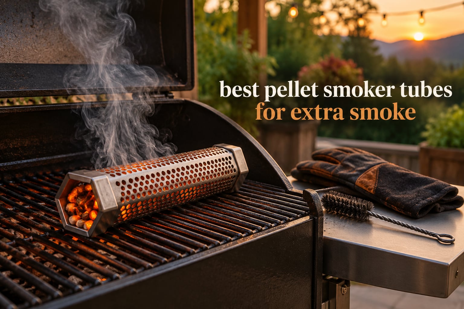 best pellet smoker tubes for extra smoke