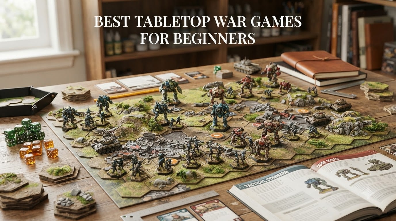 best tabletop war games for beginners