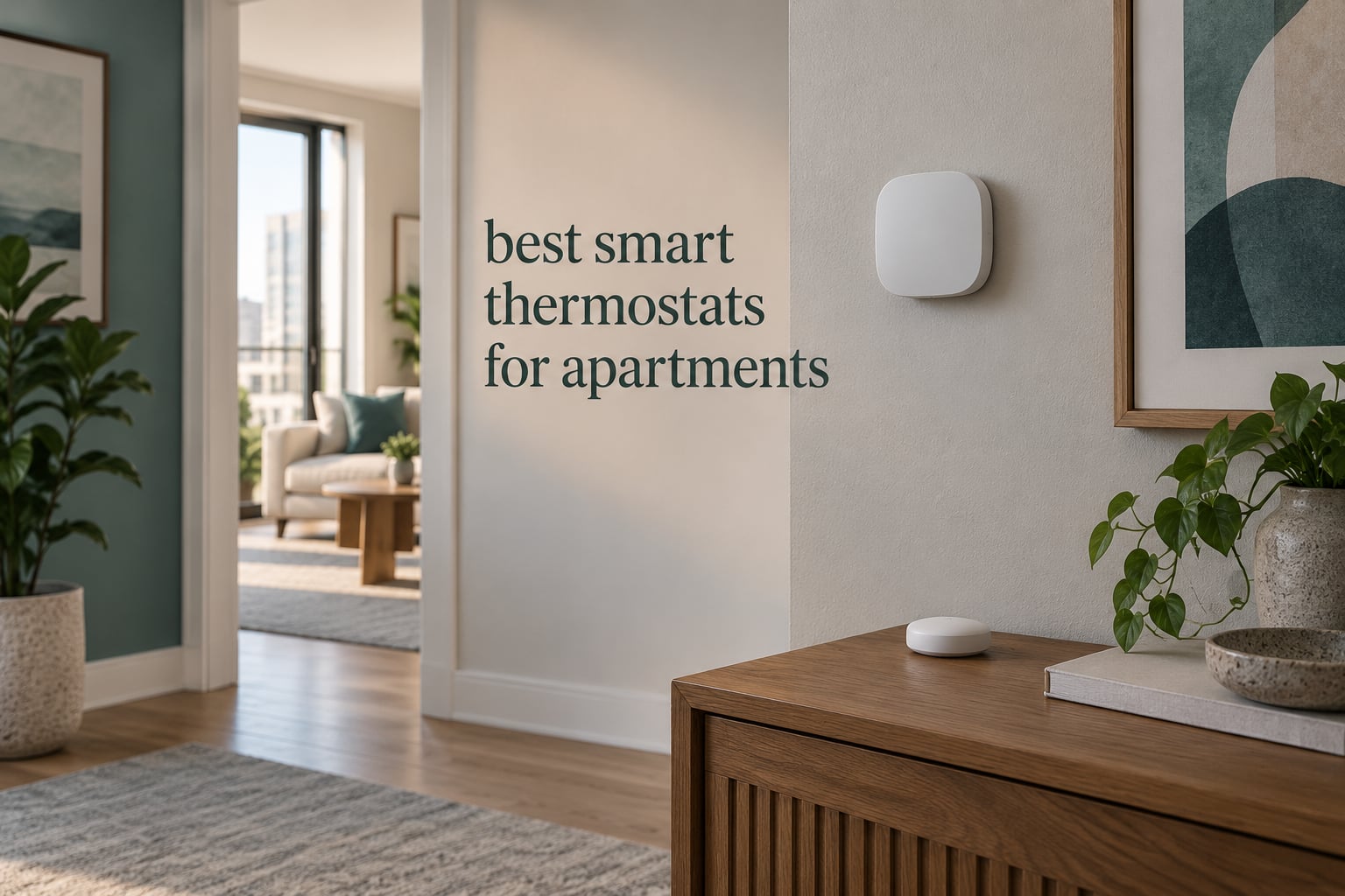 best smart thermostats for apartments