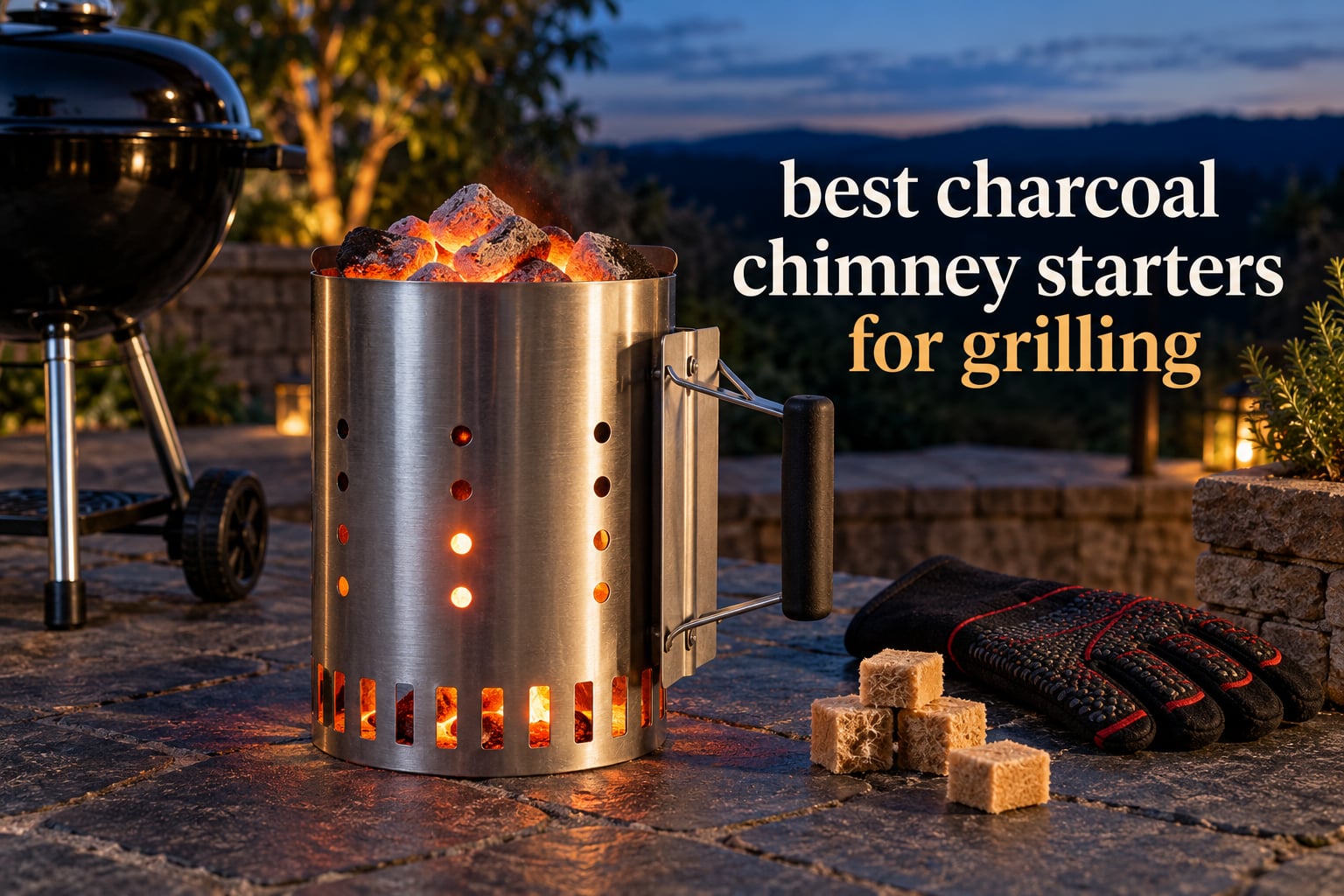 best charcoal chimney starters for grilling