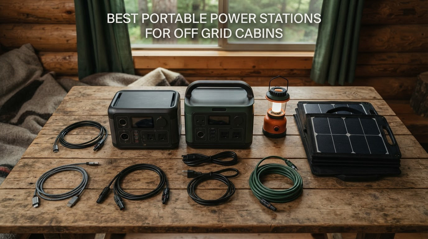 best portable power stations for off grid cabins