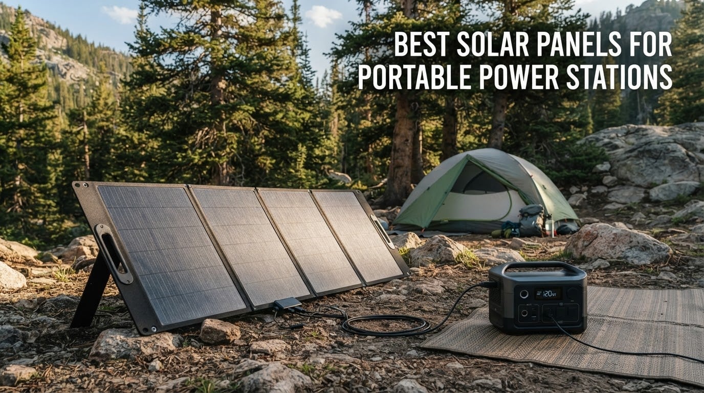 best solar panels for portable power stations