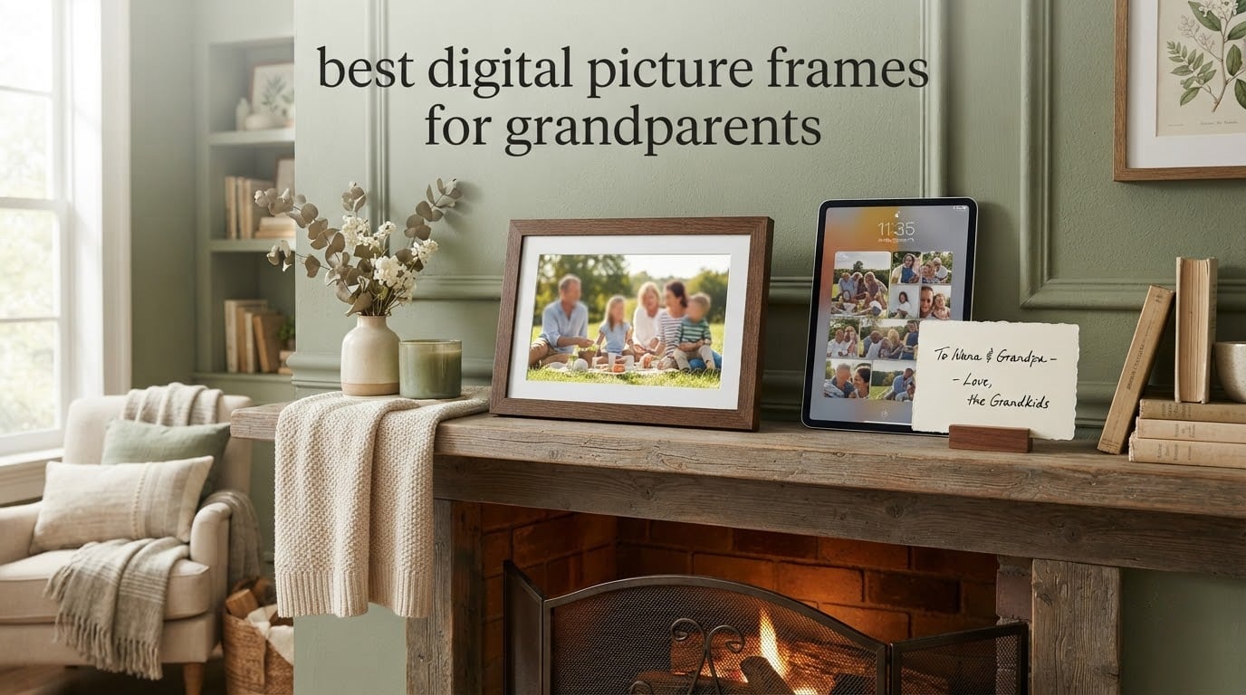 best digital picture frames for grandparents