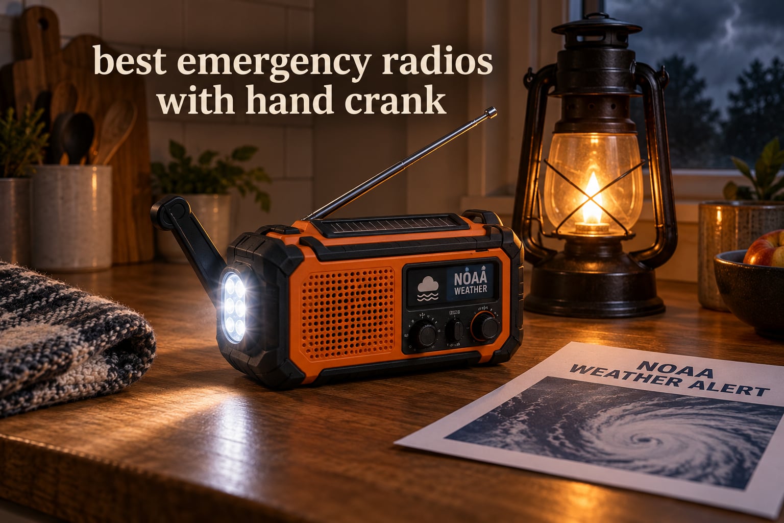 best emergency radios with hand crank