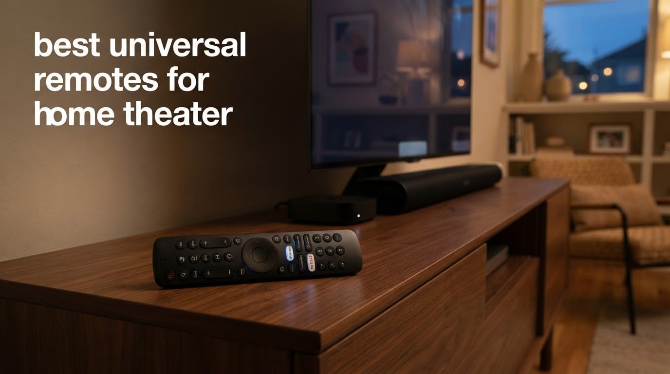 best universal remotes for home theater