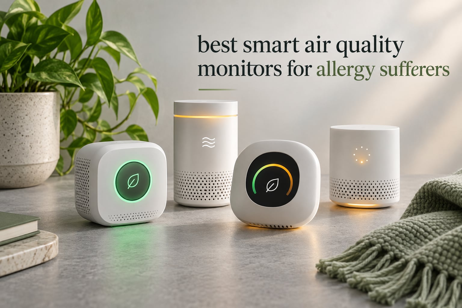 best smart air quality monitors for allergy sufferers