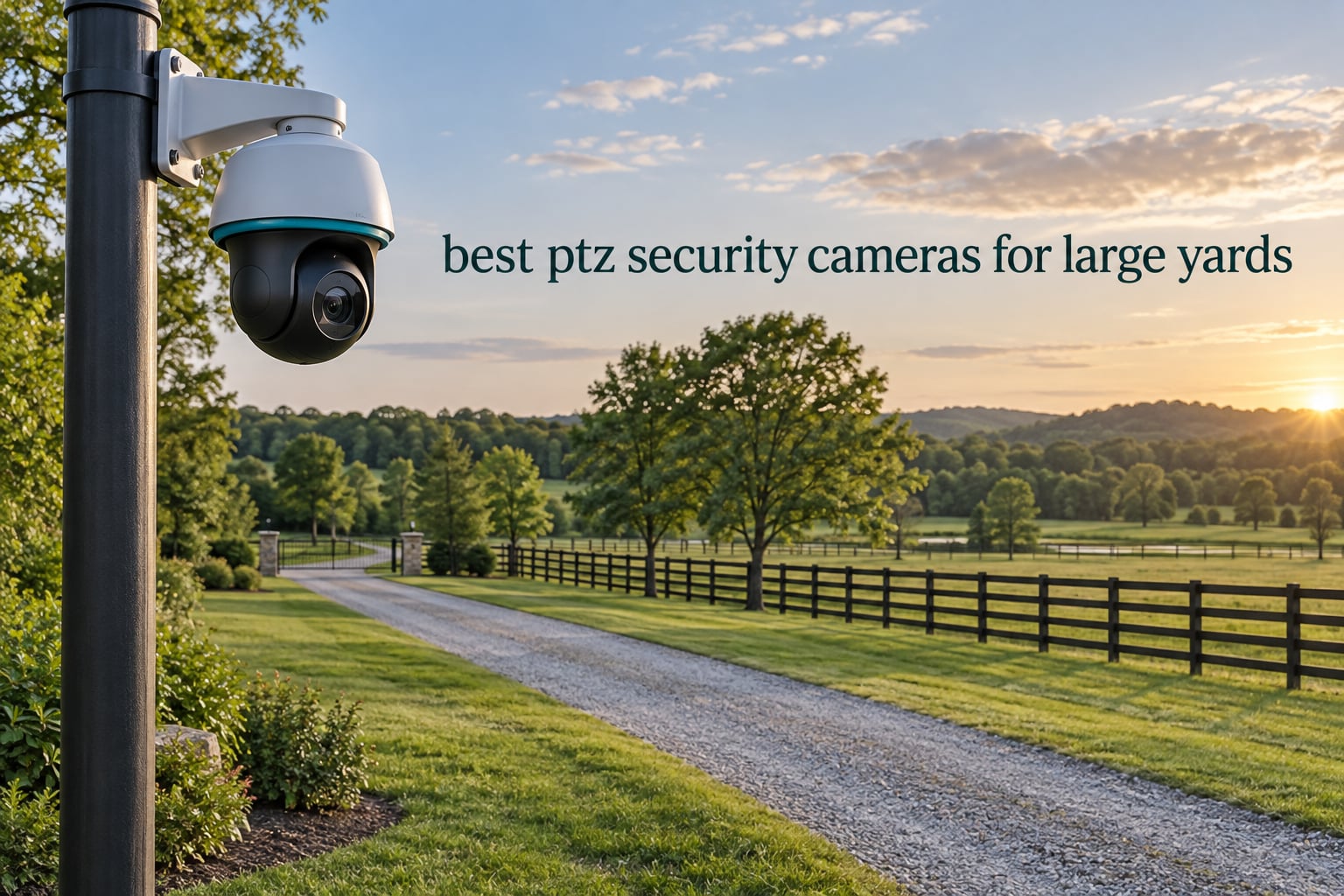 best ptz security cameras for large yards