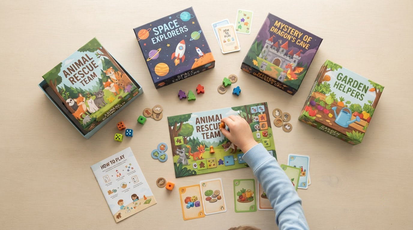 best cooperative board games for kids
