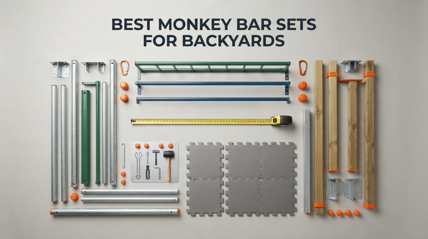 best monkey bar sets for backyards