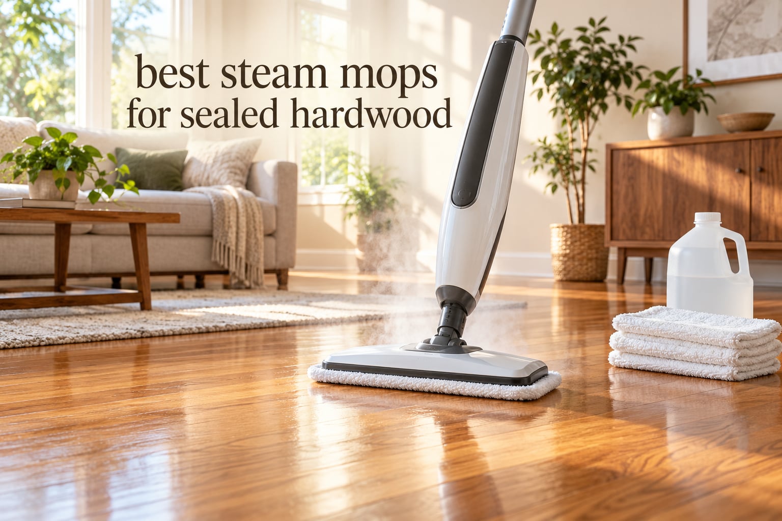 best steam mops for sealed hardwood