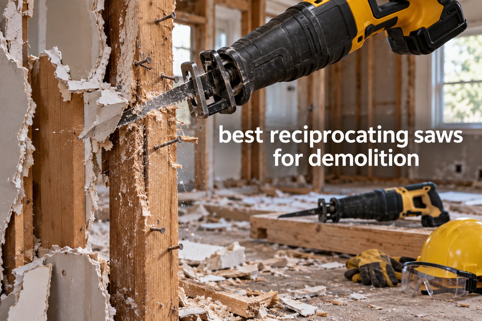 best reciprocating saws for demolition