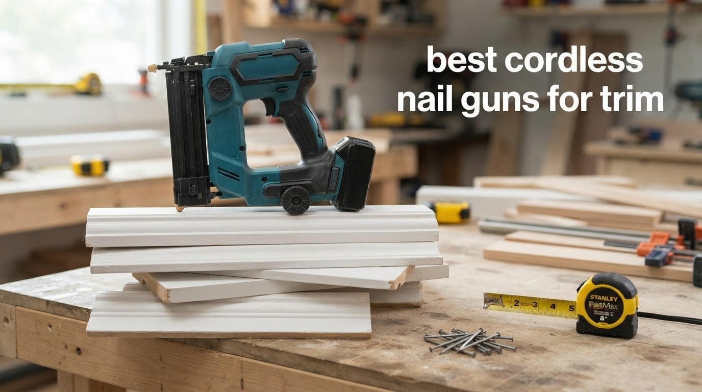 best cordless nail guns for trim