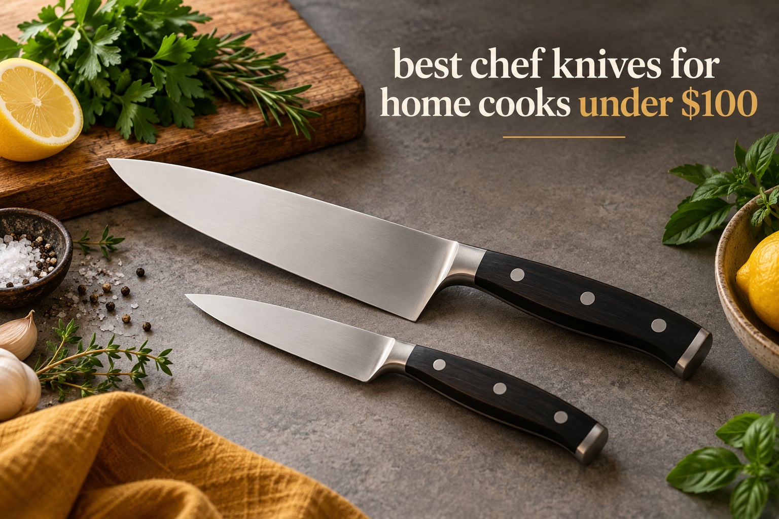 best chef knives for home cooks under $100