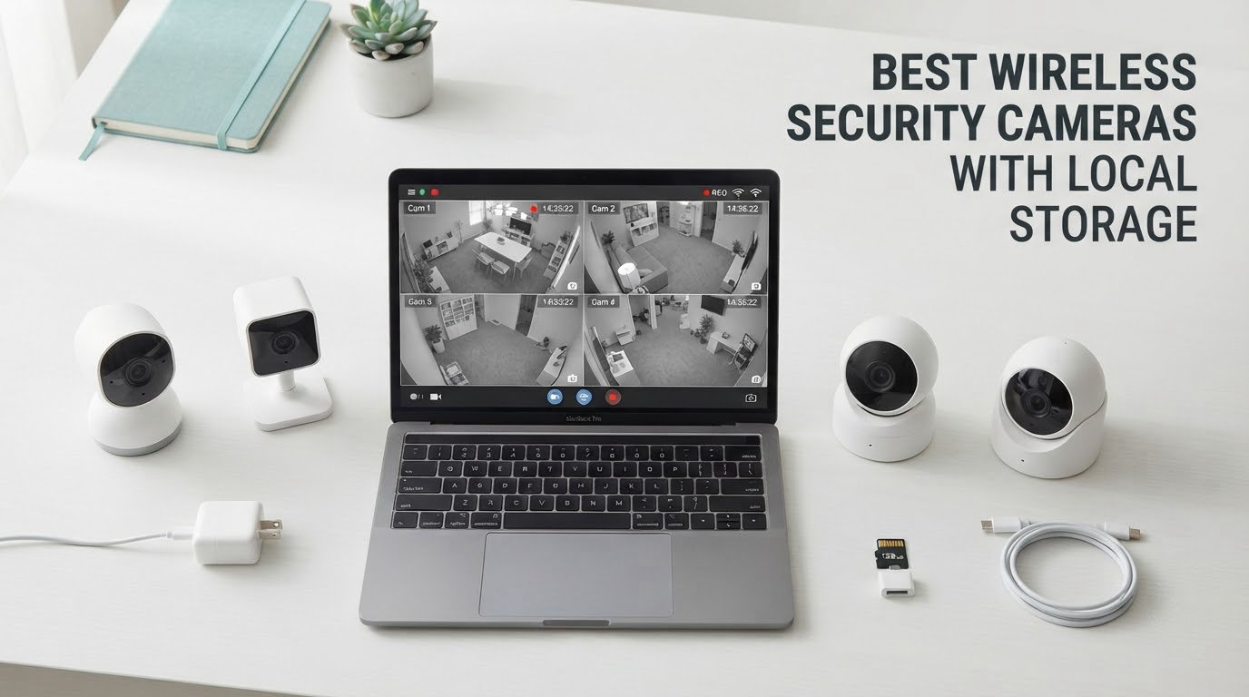 best wireless security cameras with local storage