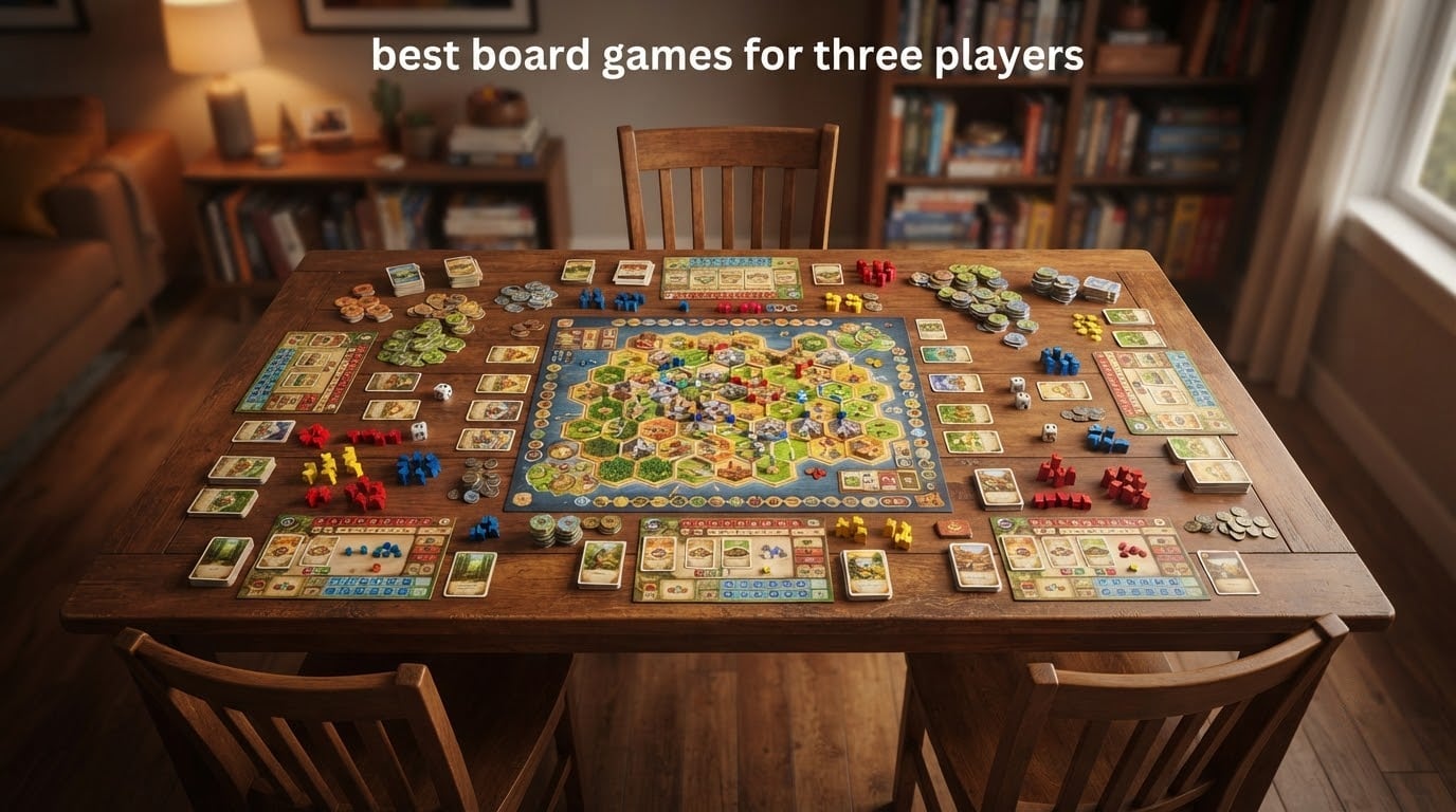 best board games for three players