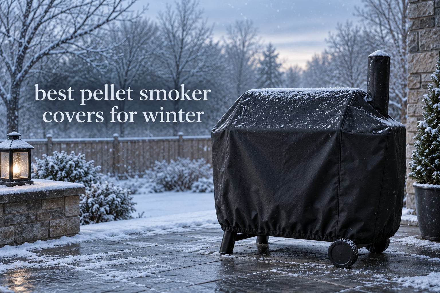 best pellet smoker covers for winter