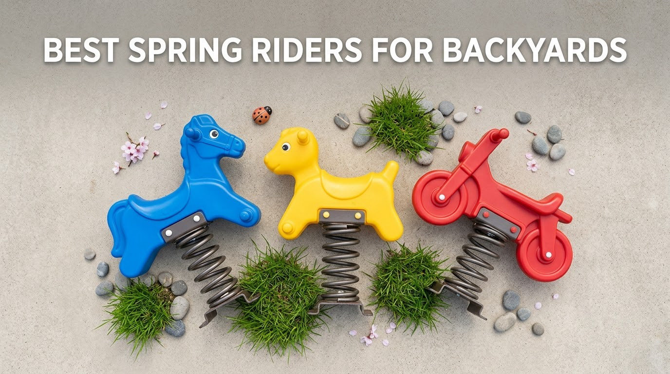 best spring riders for backyards