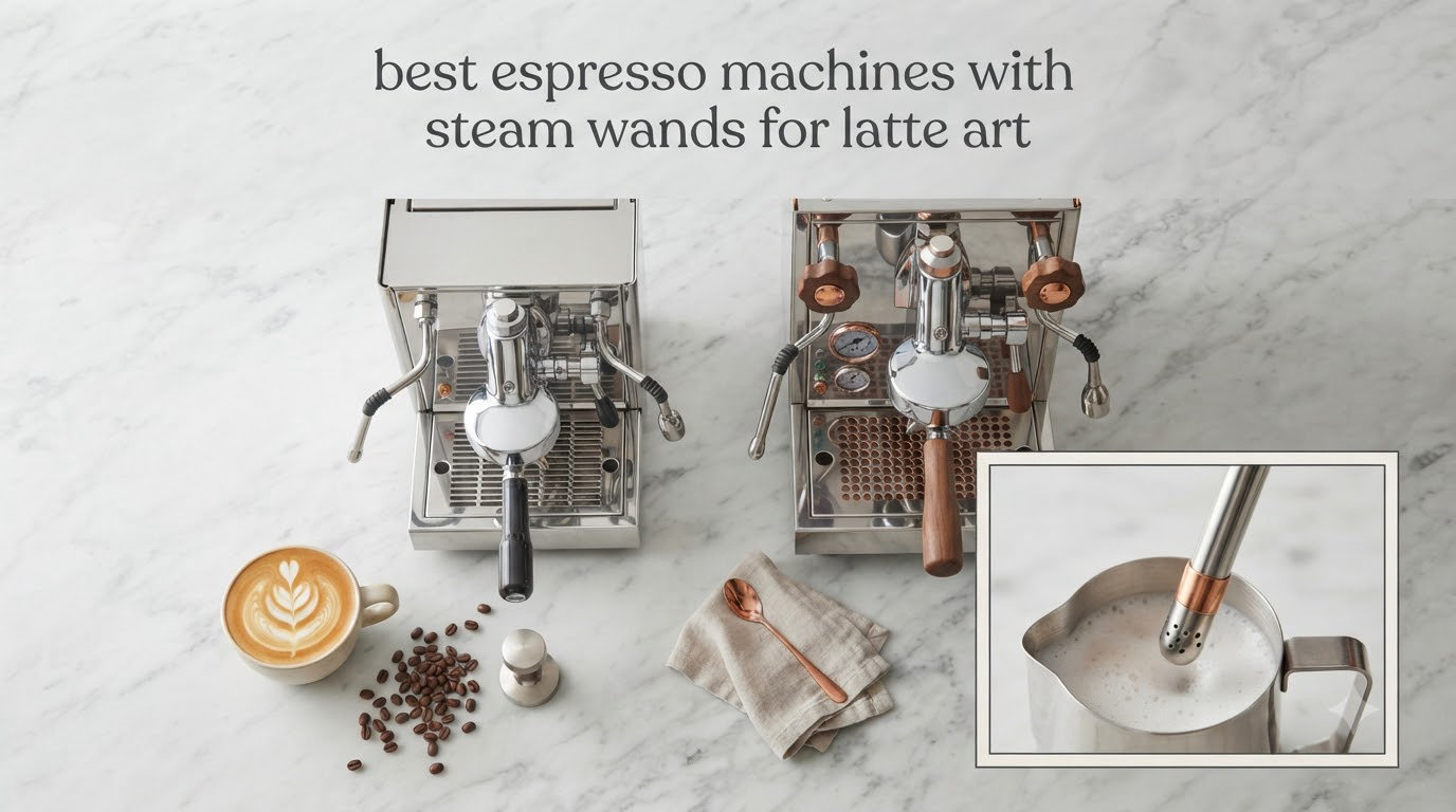 best espresso machines with steam wands for latte art
