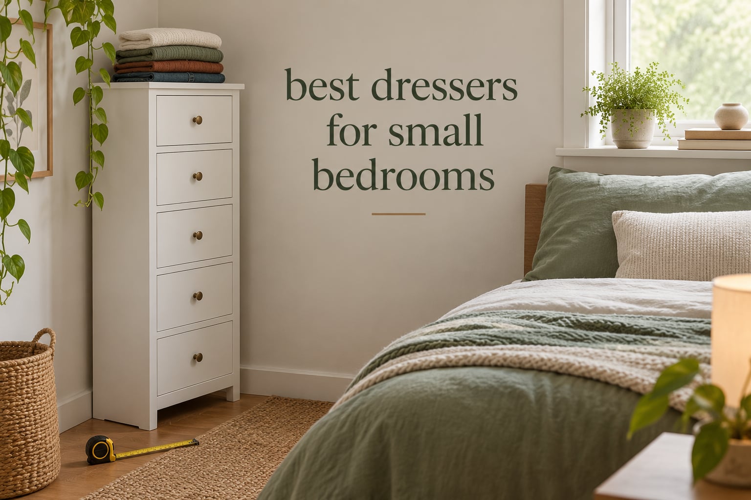 best dressers for small bedrooms