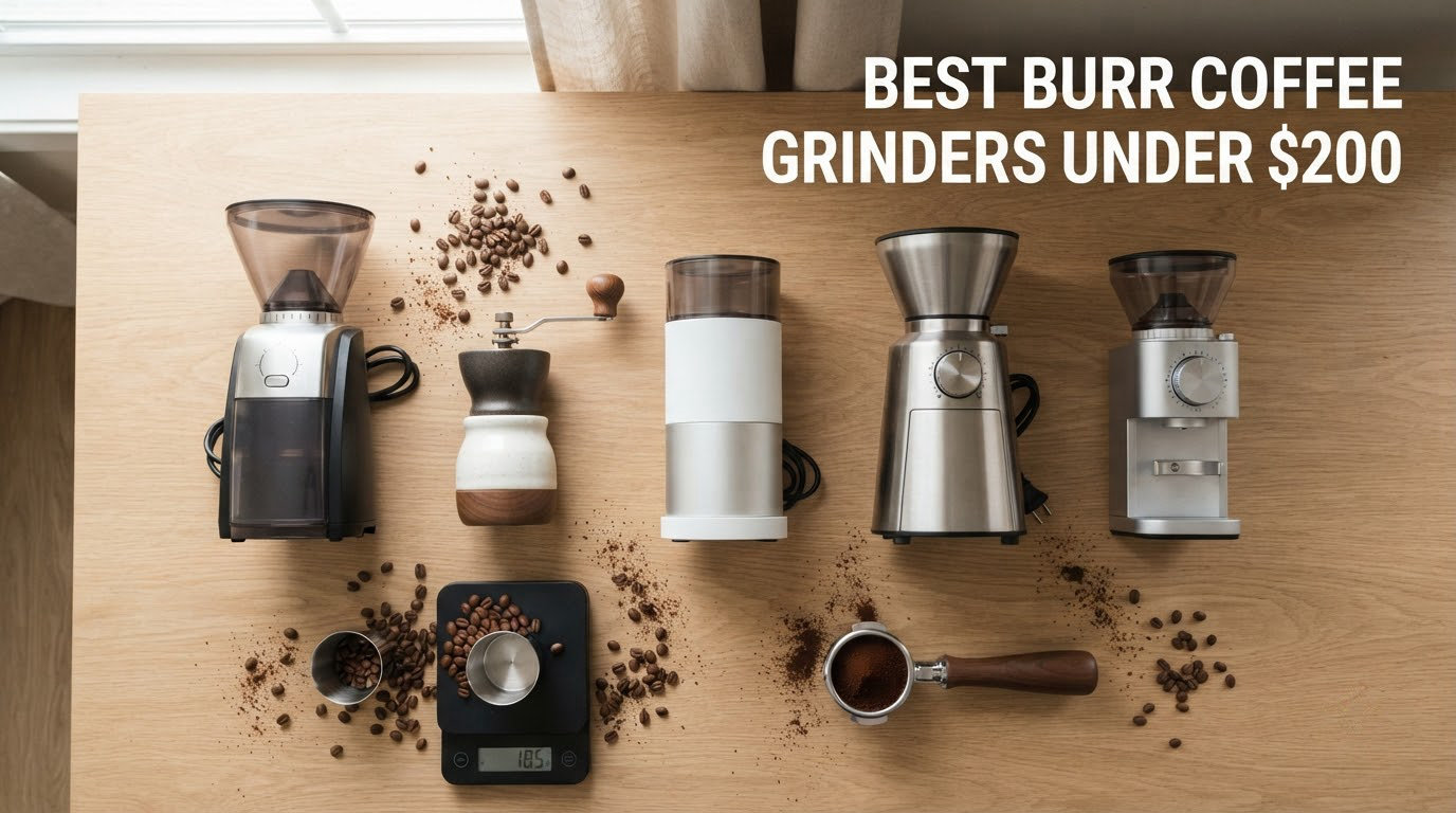best burr coffee grinders under $200