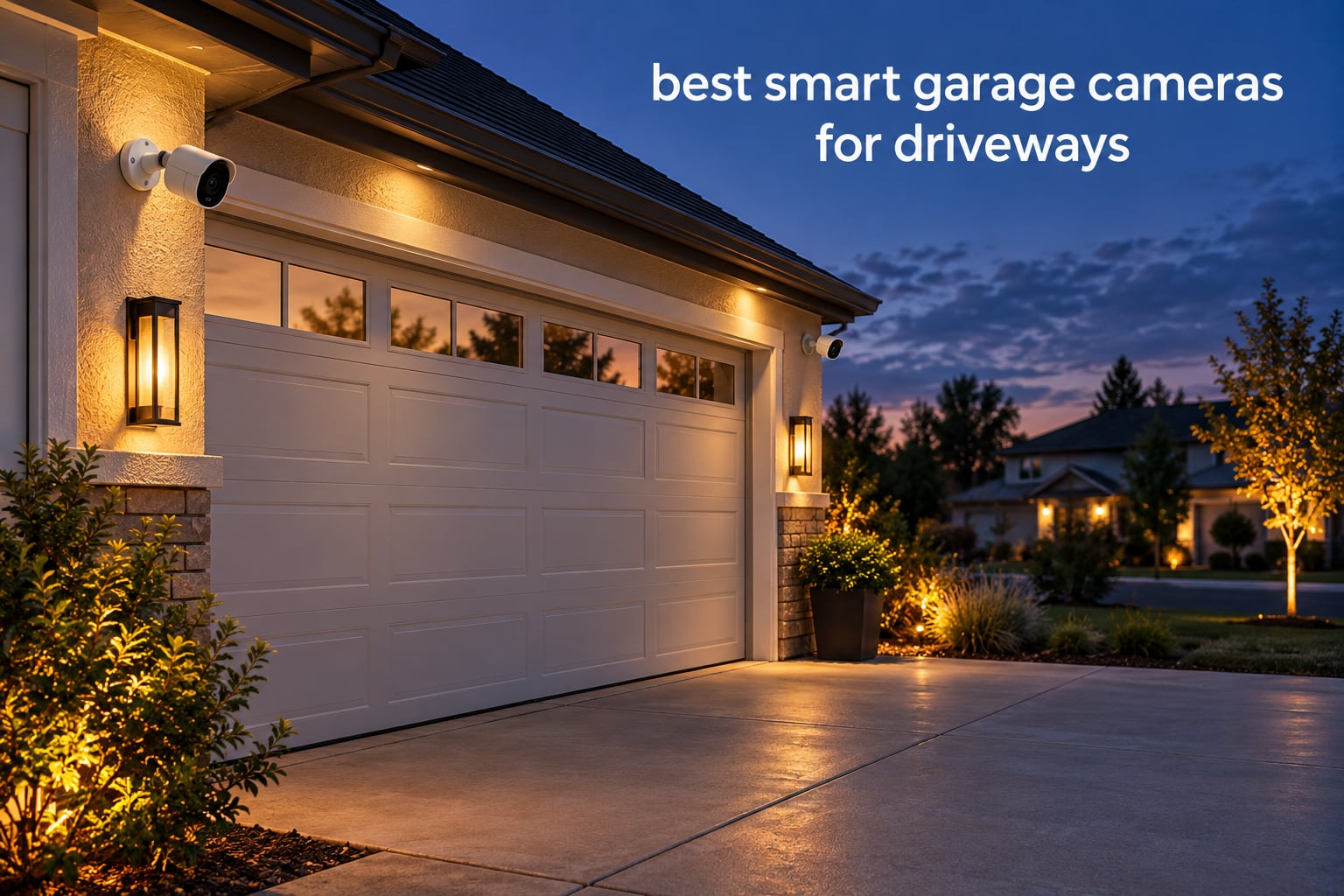 best smart garage cameras for driveways