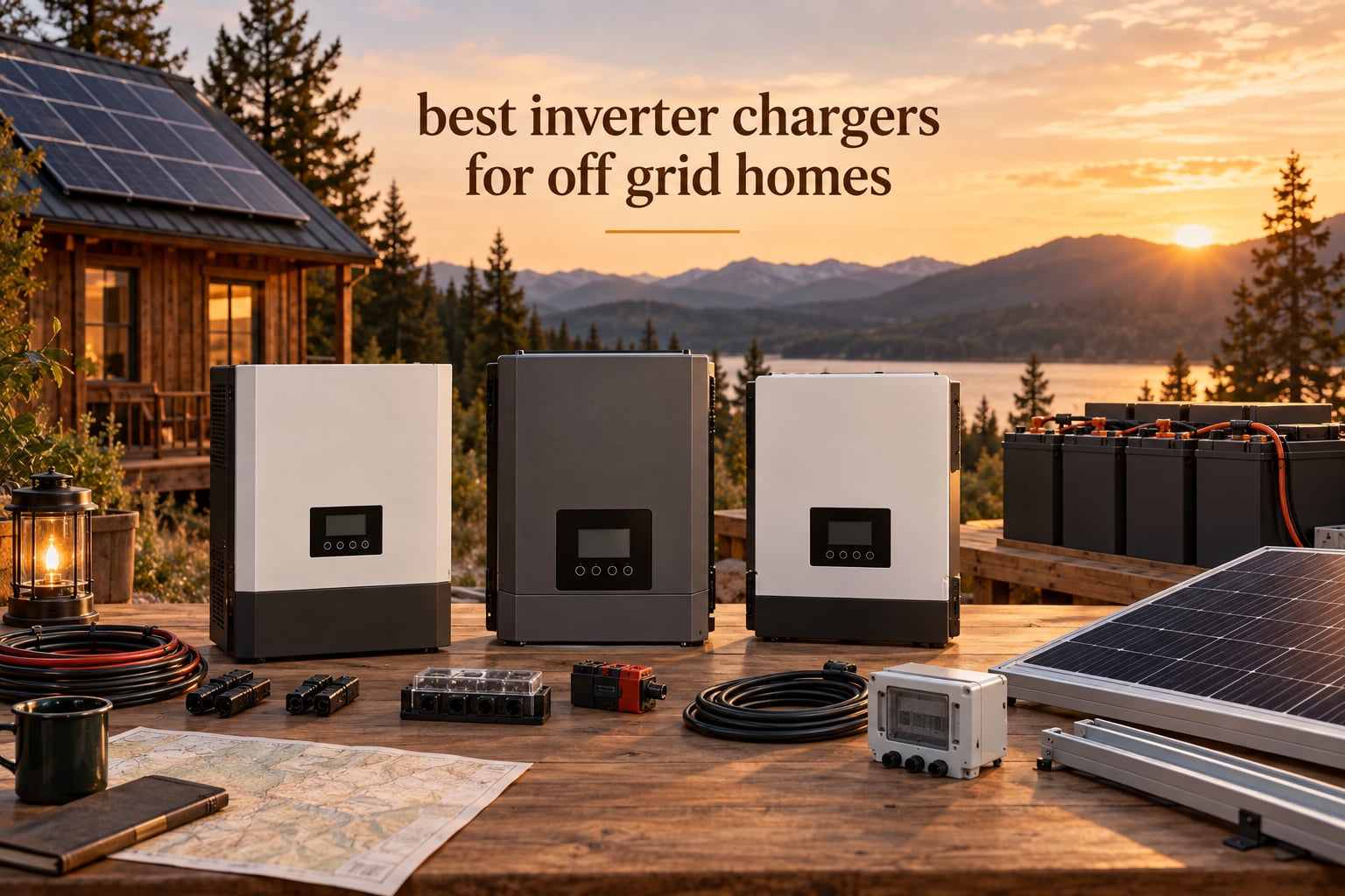 best inverter chargers for off grid homes