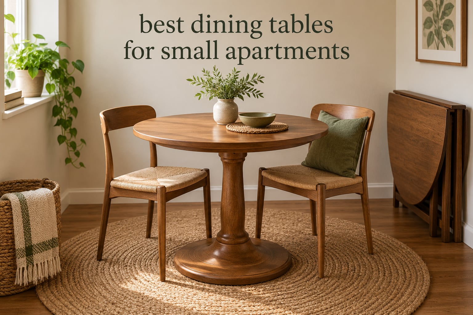 best dining tables for small apartments