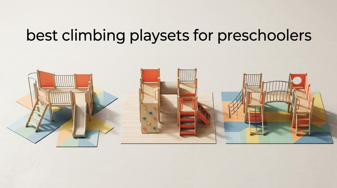 best climbing playsets for preschoolers