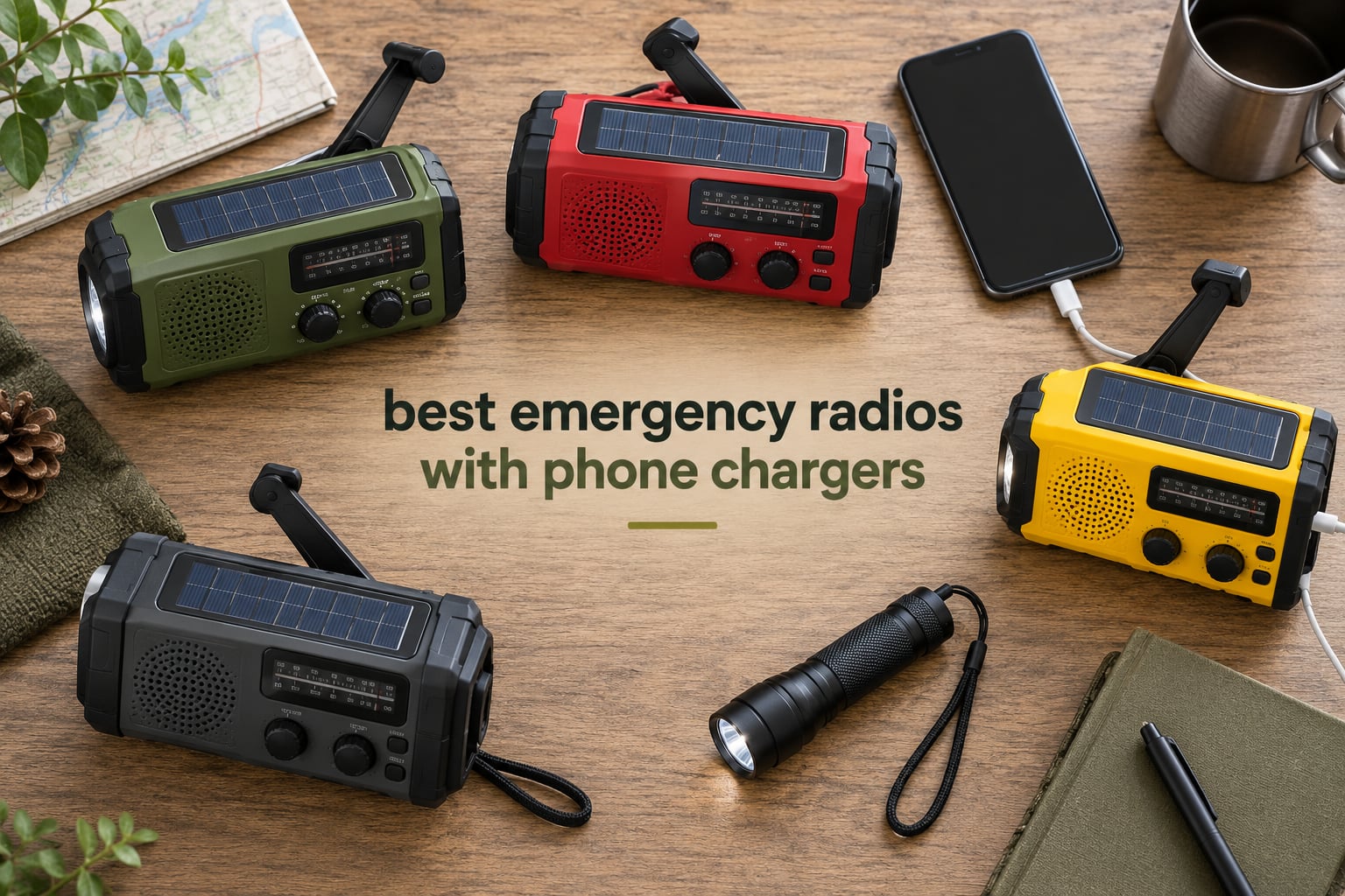 best emergency radios with phone chargers