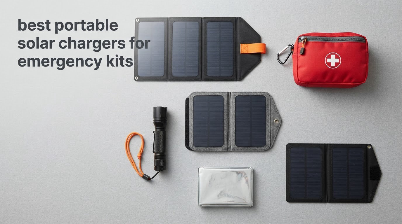 best portable solar chargers for emergency kits