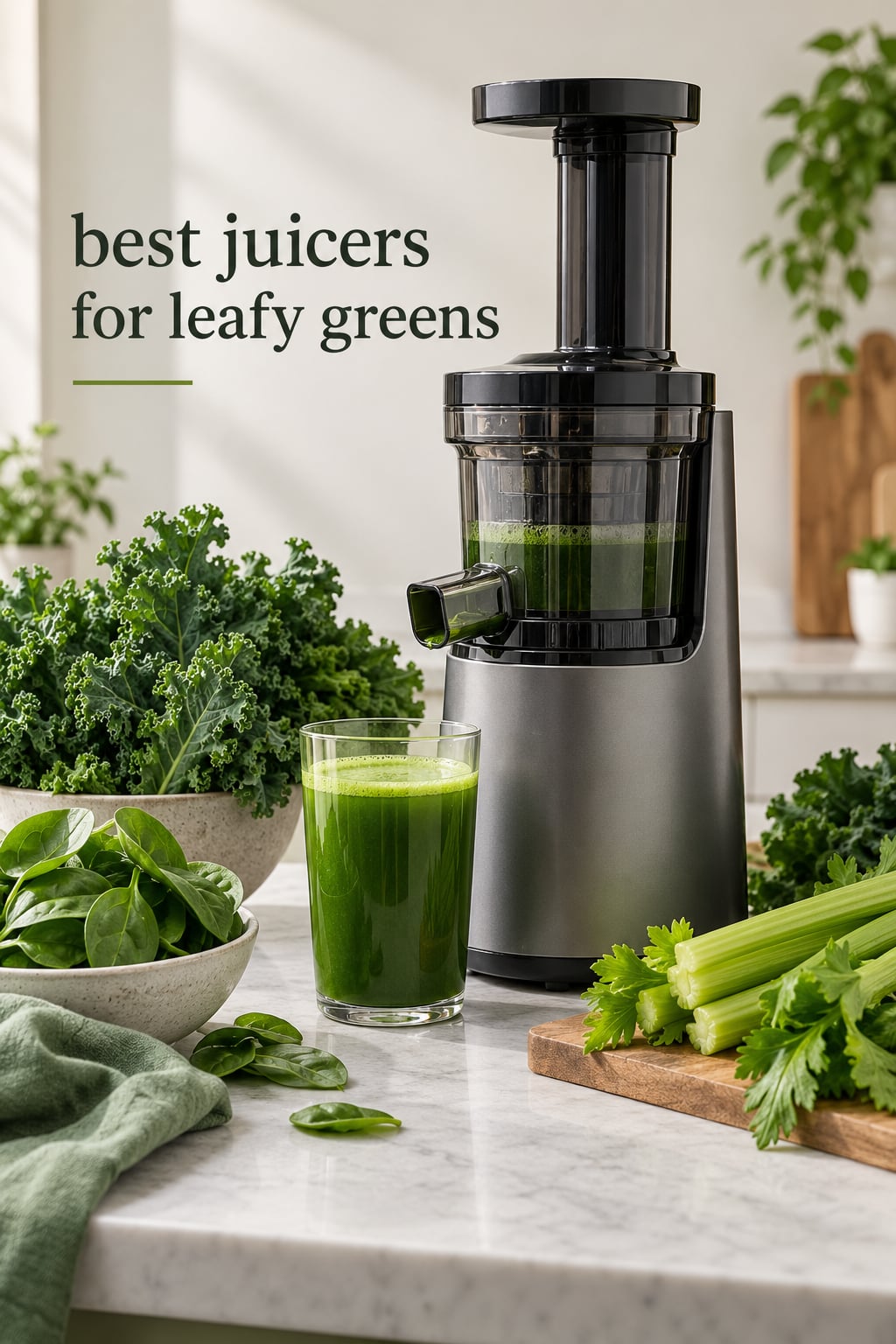 best juicers for leafy greens