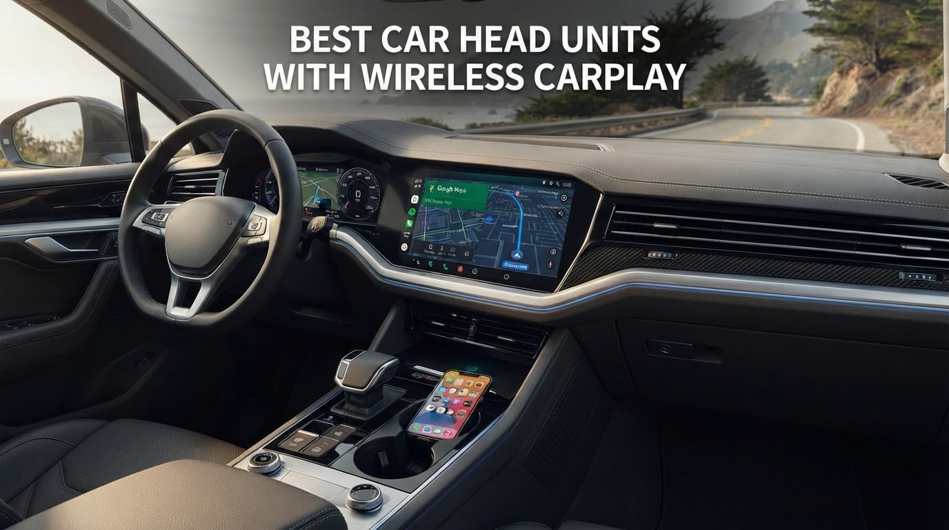 best car head units with wireless carplay
