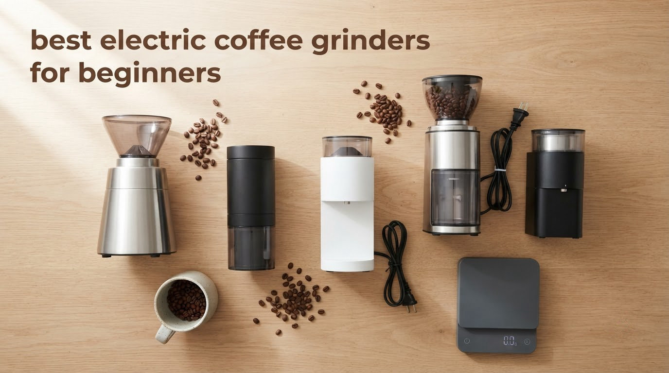 best electric coffee grinders for beginners