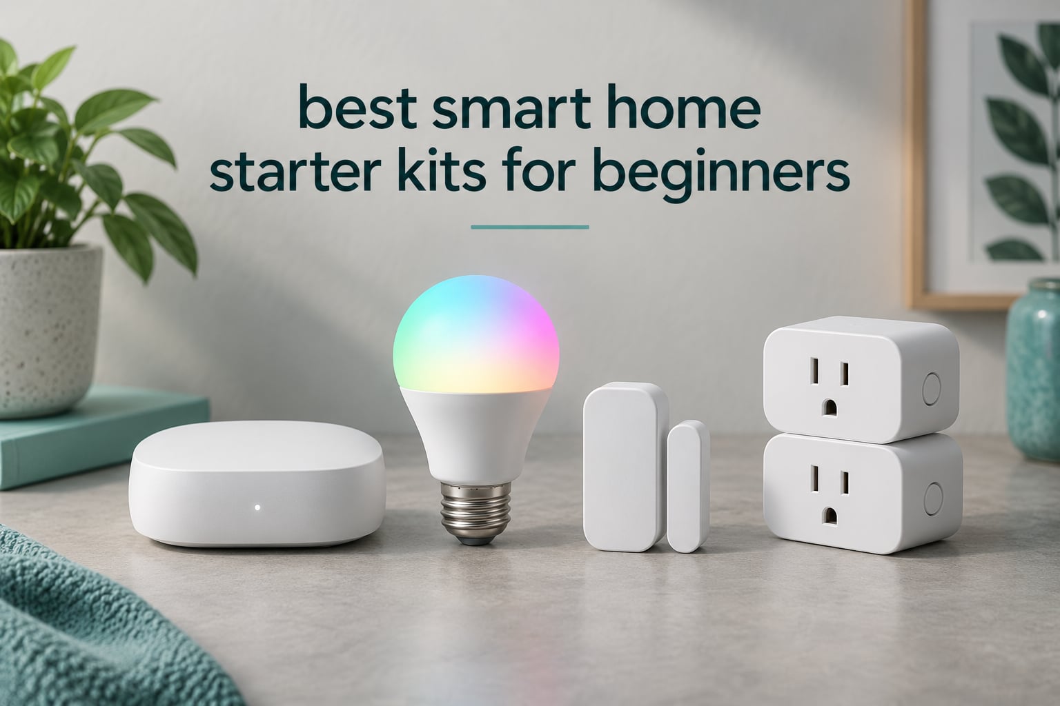 best smart home starter kits for beginners