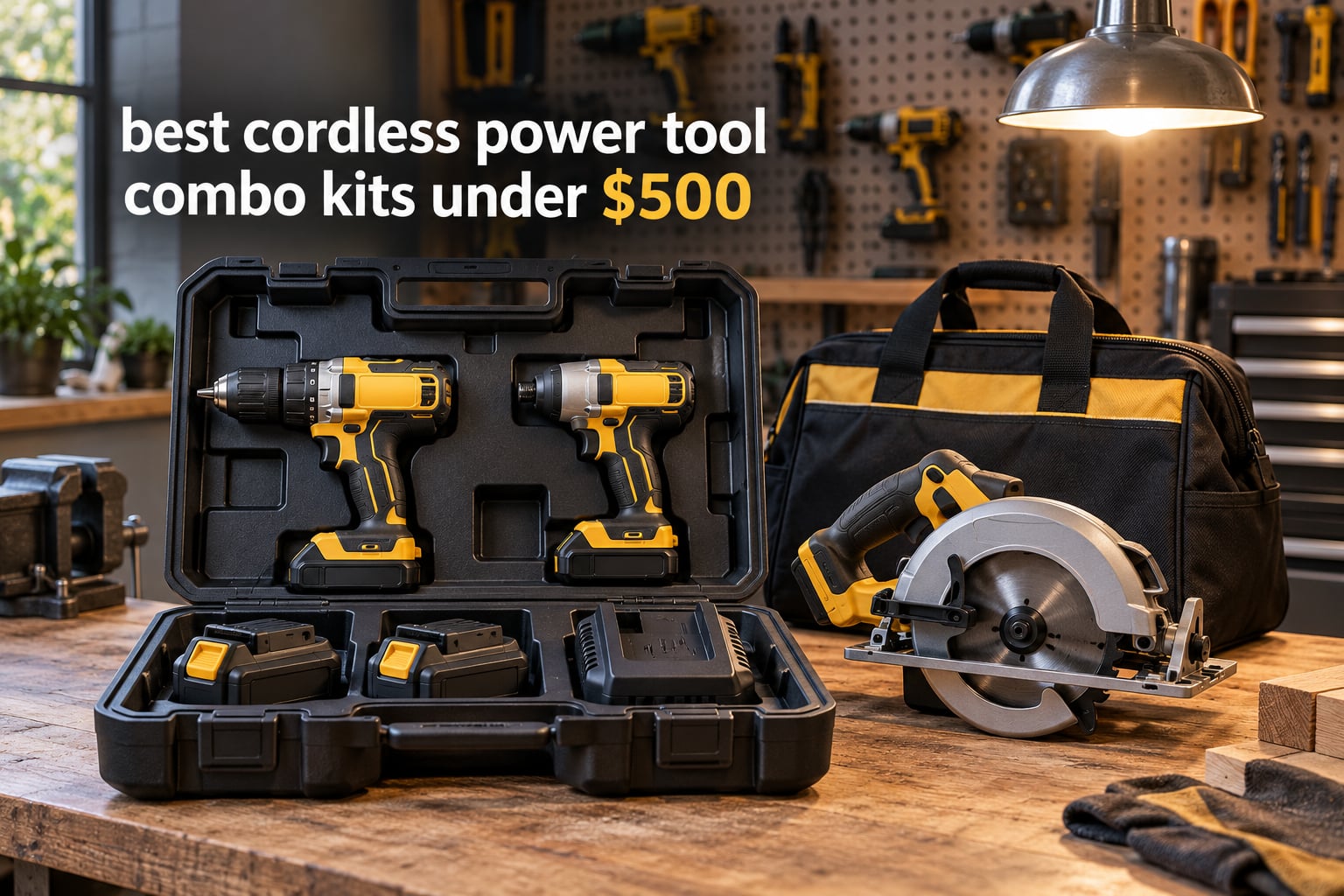 best cordless power tool combo kits under $500