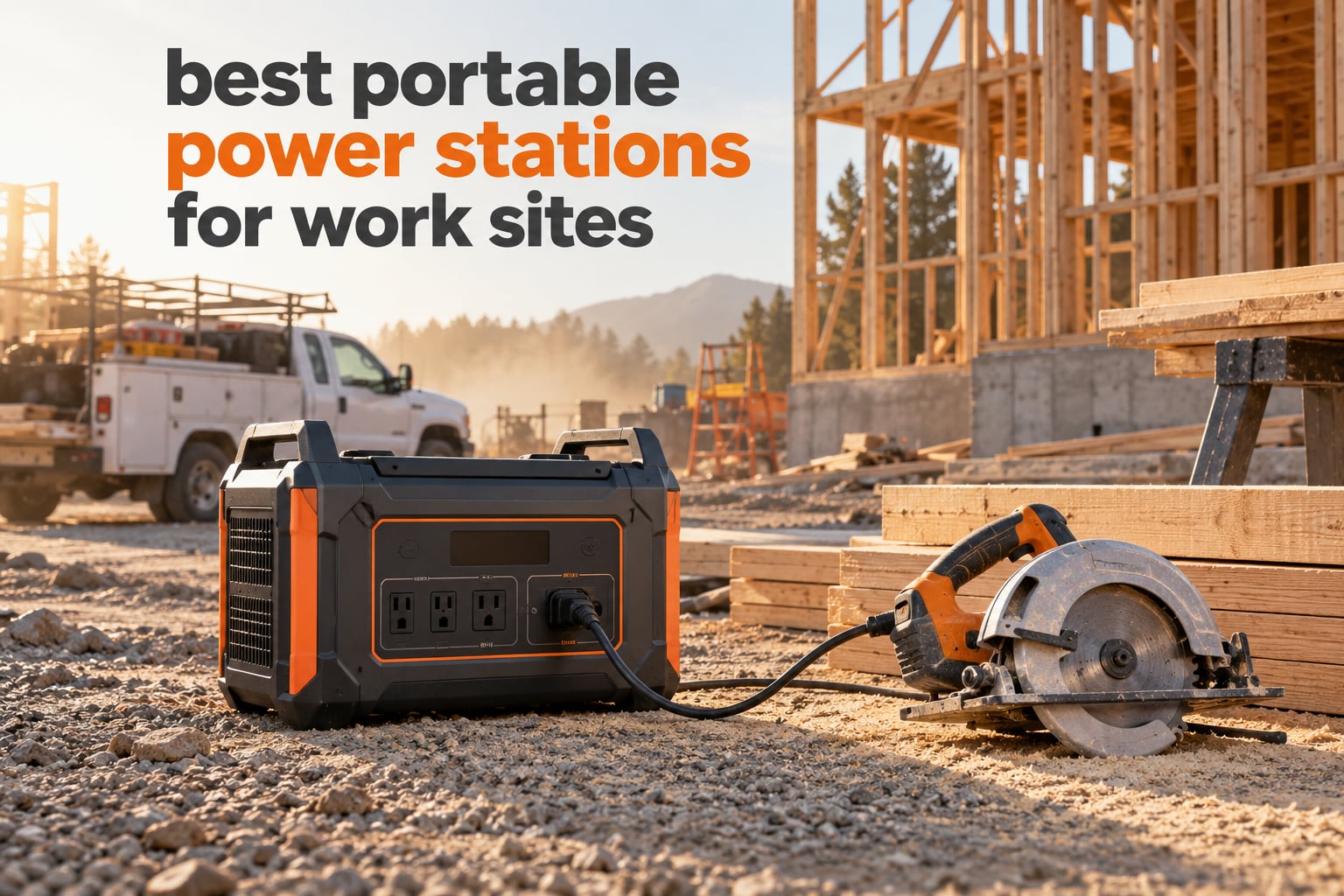 best portable power stations for work sites