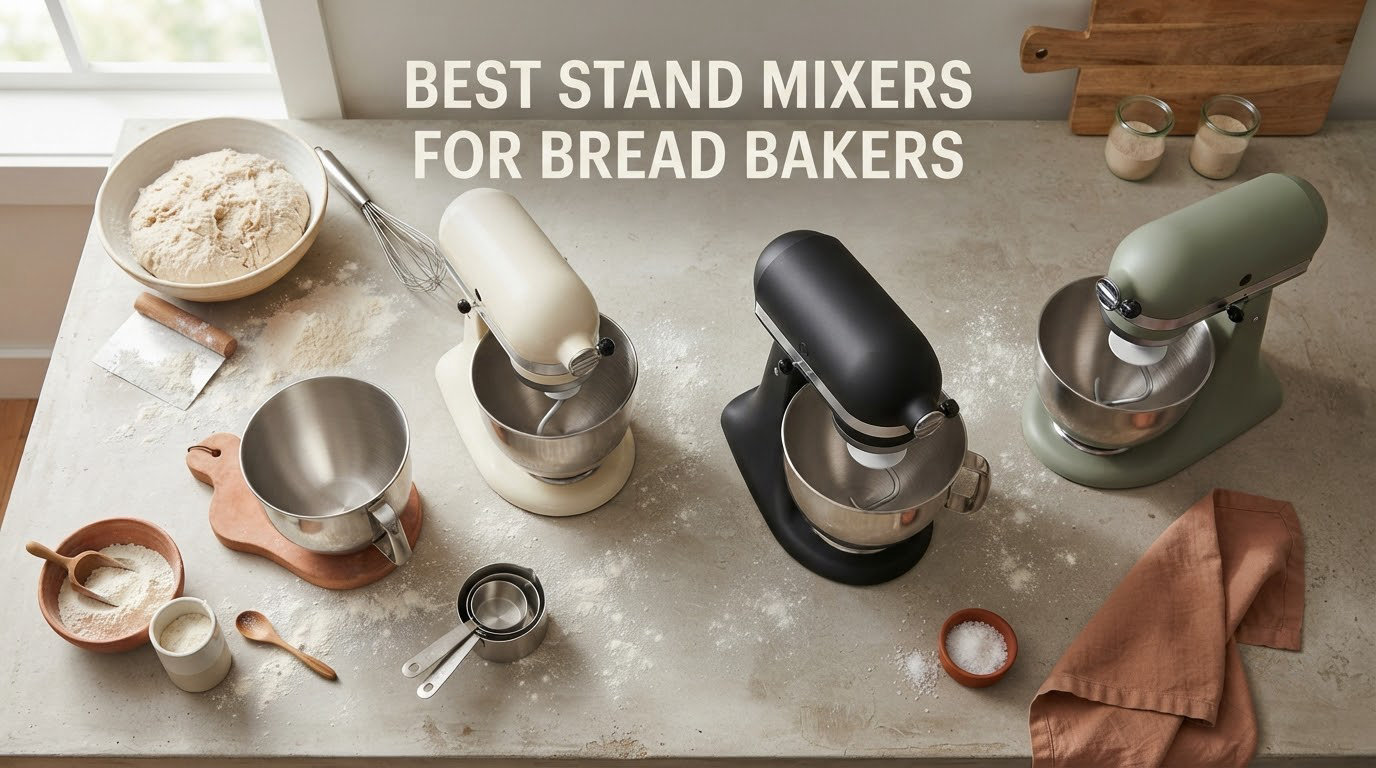 best stand mixers for bread bakers