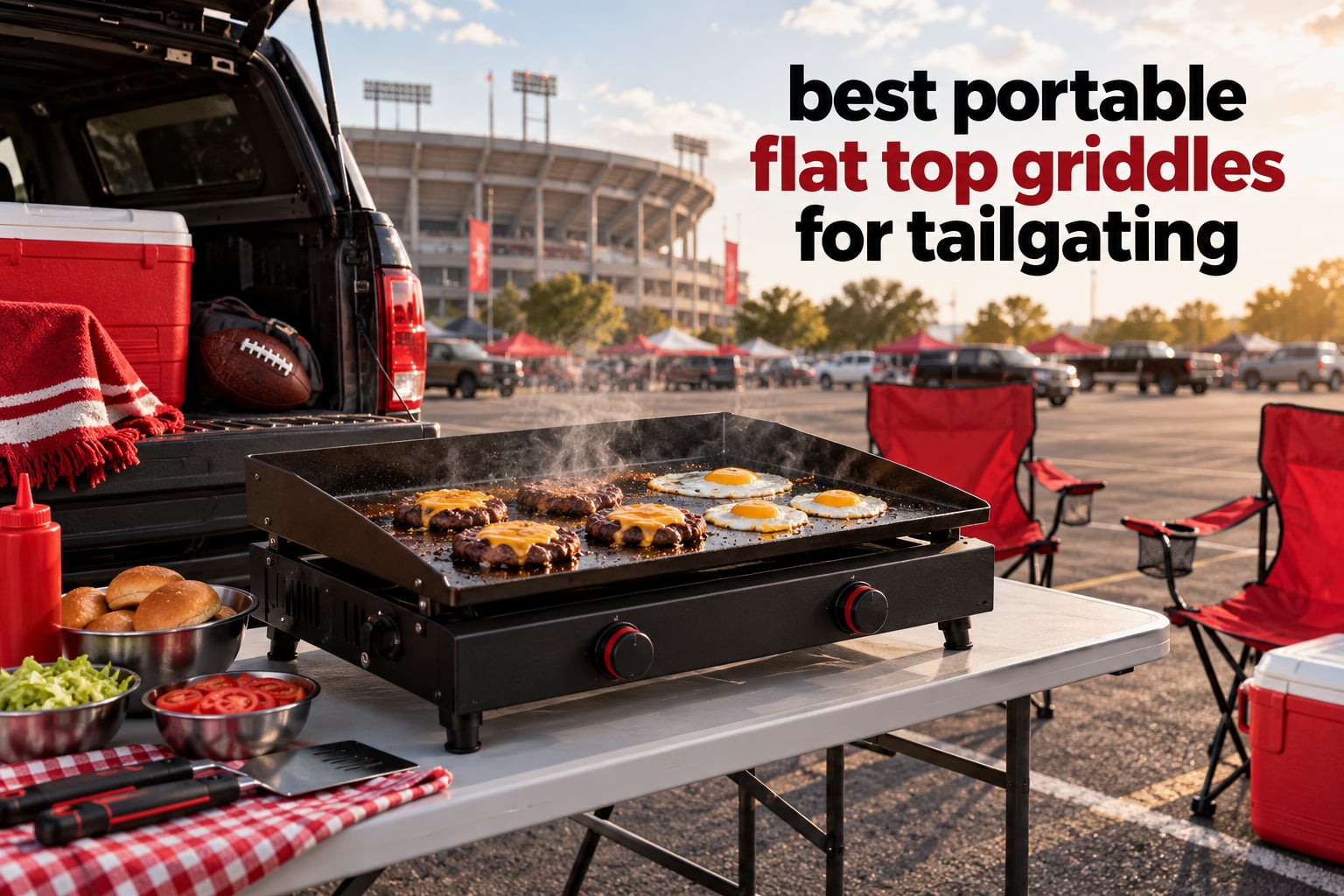 best portable flat top griddles for tailgating