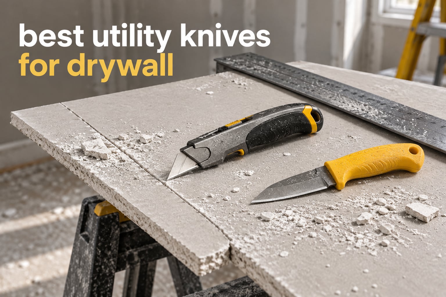 best utility knives for drywall