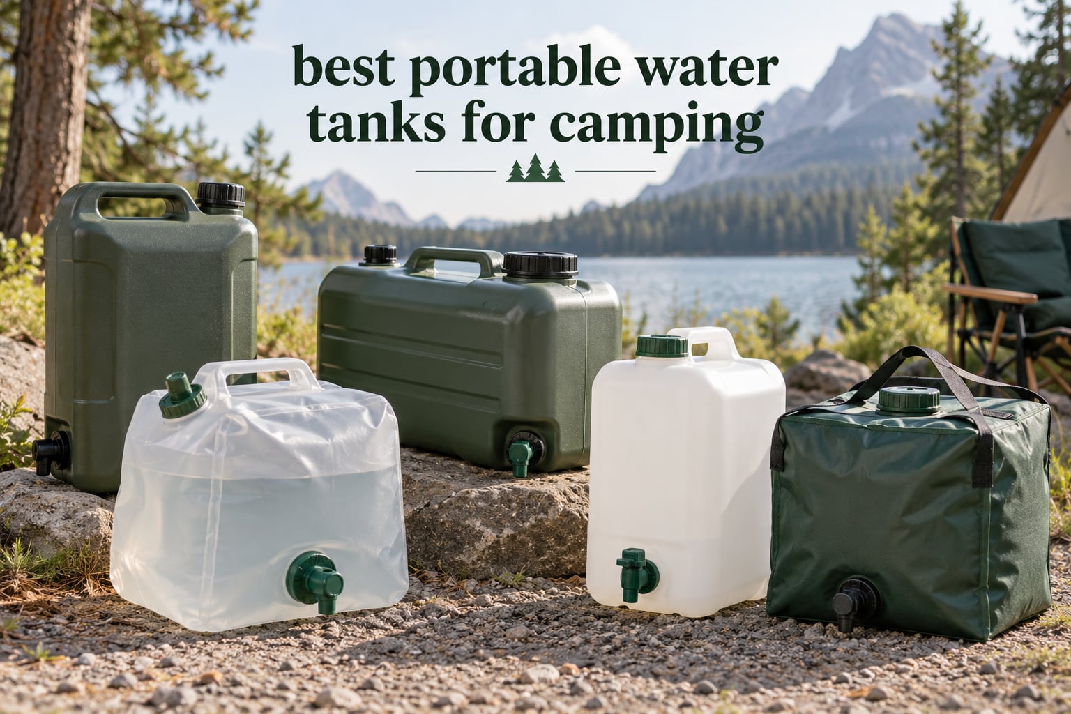 best portable water tanks for camping