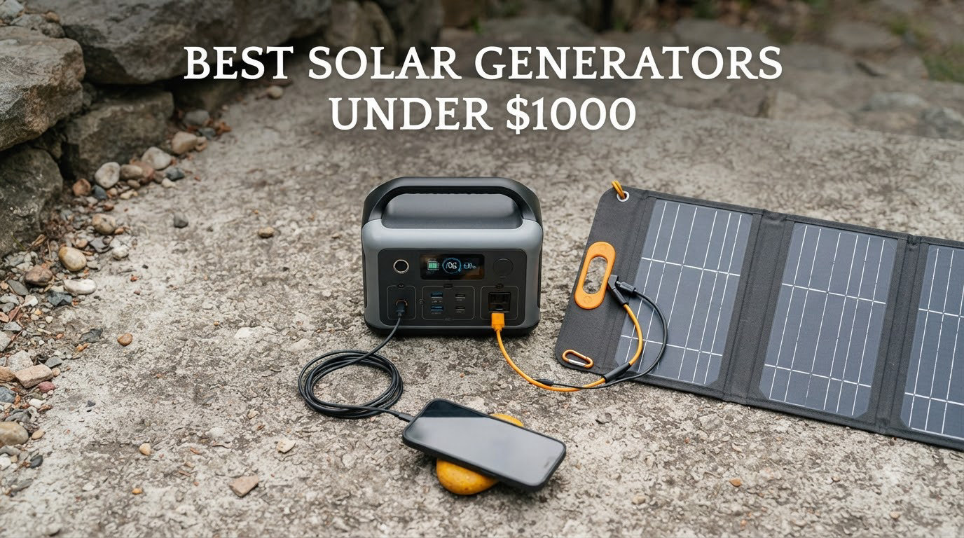 best solar generators under $1000