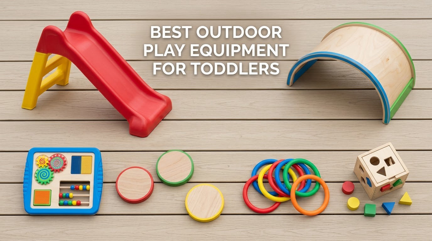 best outdoor play equipment for toddlers
