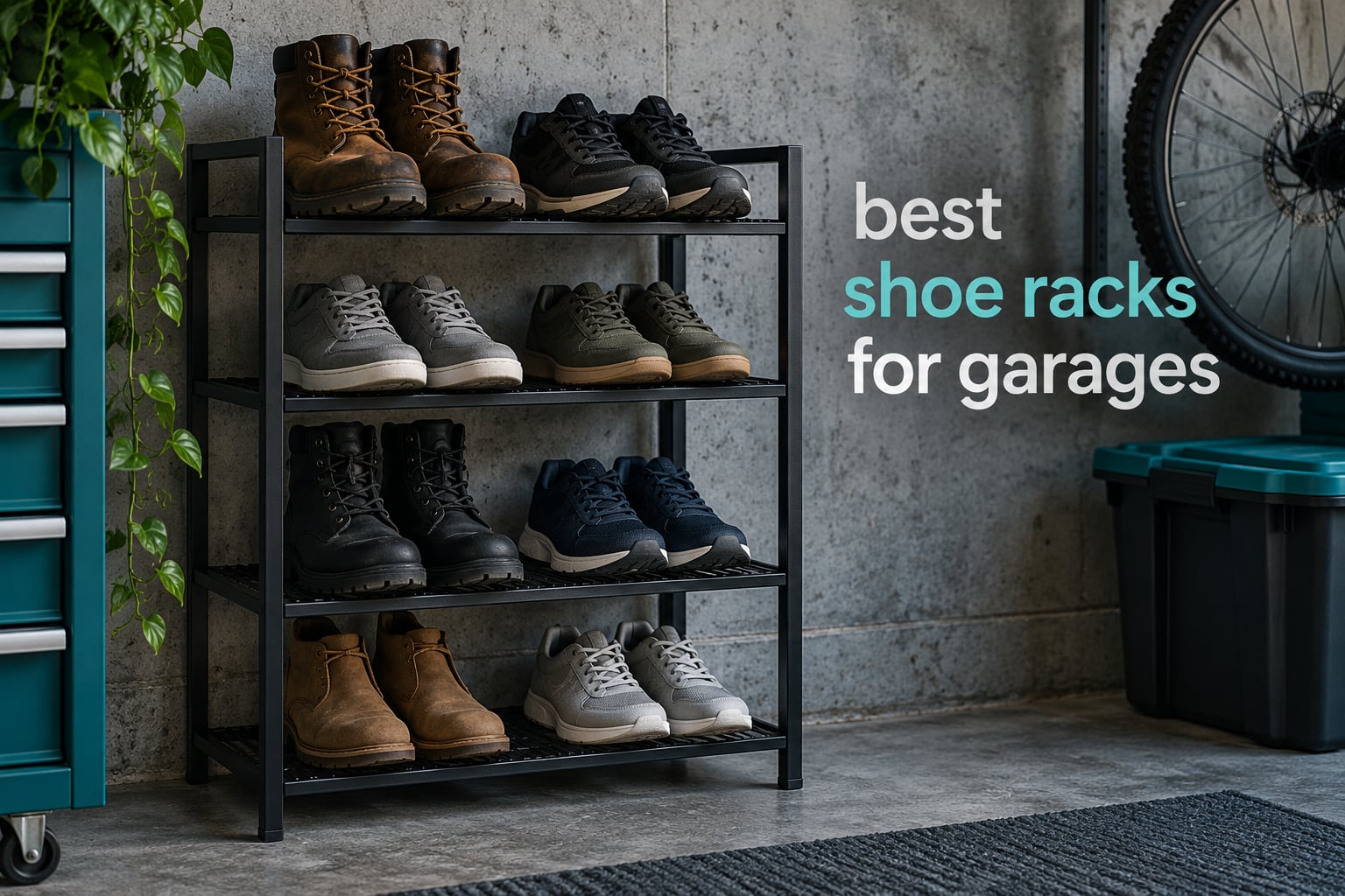 best shoe racks for garages