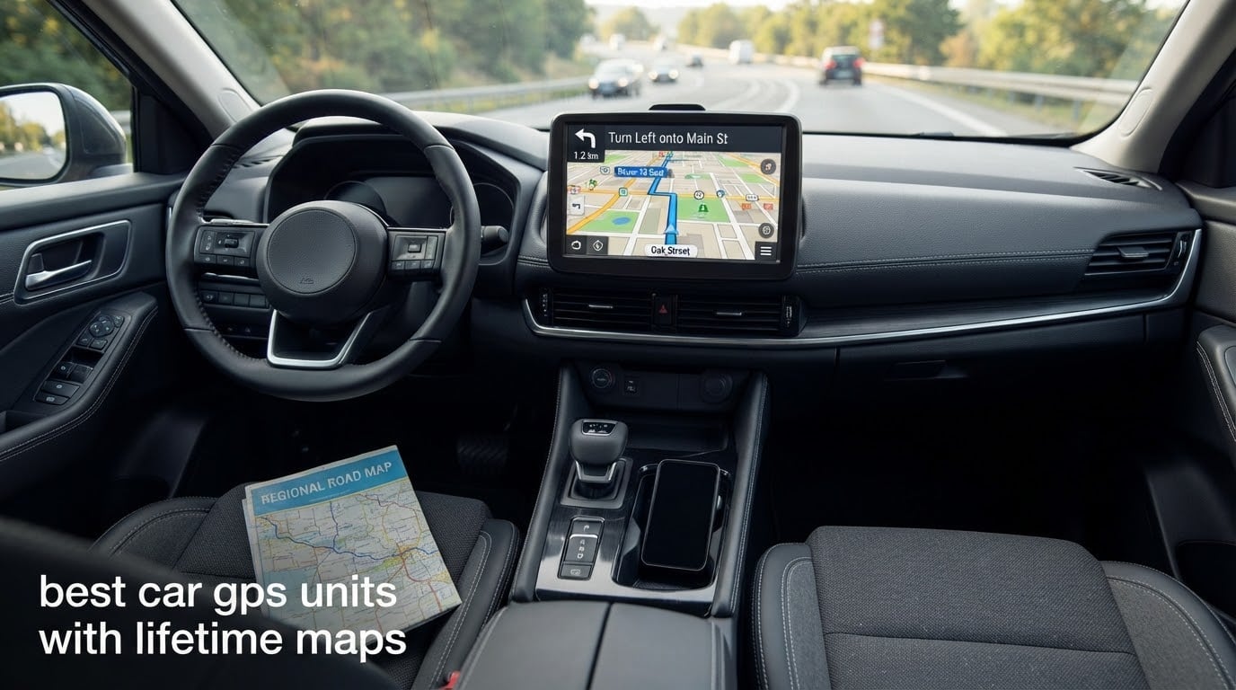 best car gps units with lifetime maps