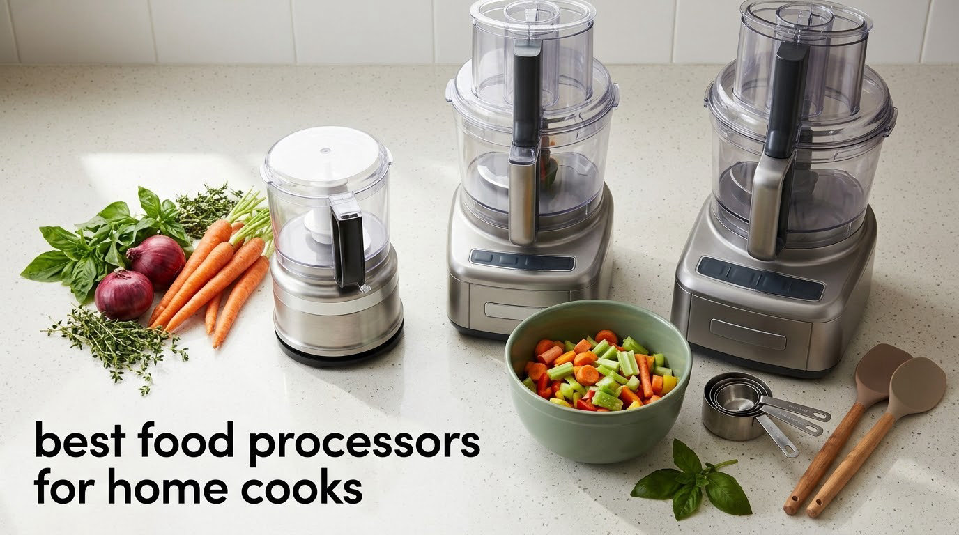 best food processors for home cooks